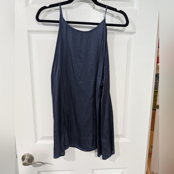 Lane Bryant Blue Nights Relaxed High-Neck Halter Top in Size 22 - Picture 2 of 11